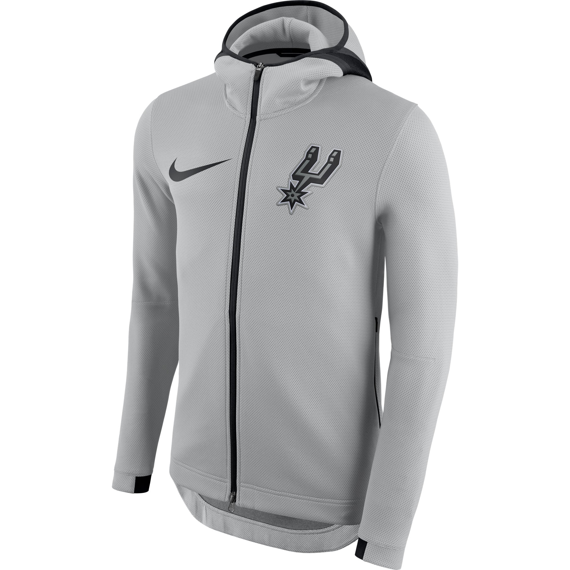 San Antonio Spurs Nike Showtime Therma Flex Performance Full-Zip