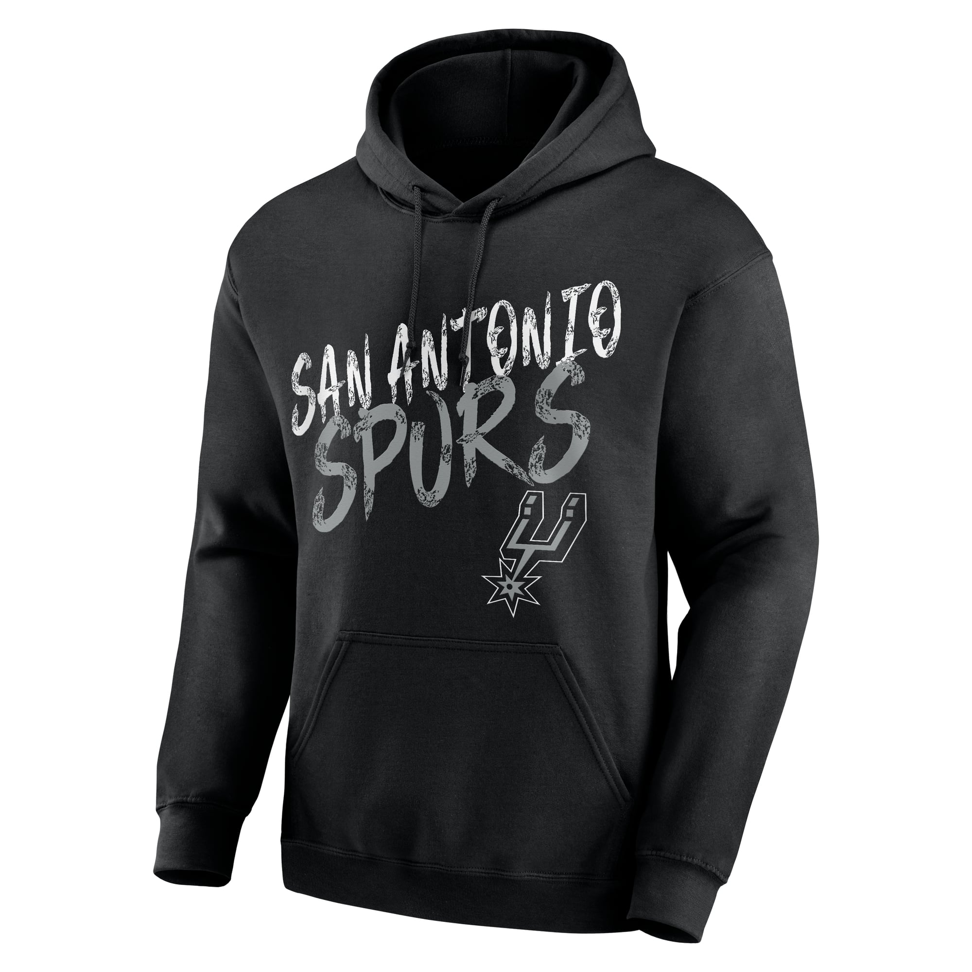 Men's Victor Wembanyama Black San Antonio Spurs Hustle Name & Number Hoodie