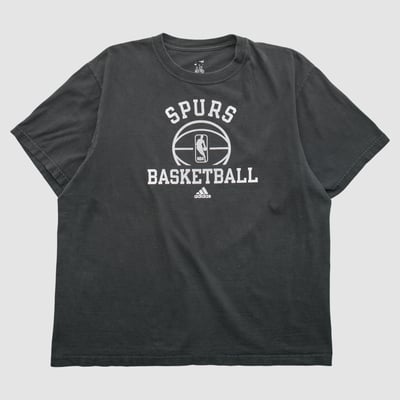 San Antonio Spurs Adidas 2010s T-shirt - Black - 2XL by Fanatics Real Vintage