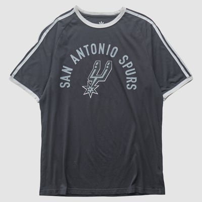 San Antonio Spurs Adidas 2010s T-shirt - Black - XS by Fanatics Real Vintage