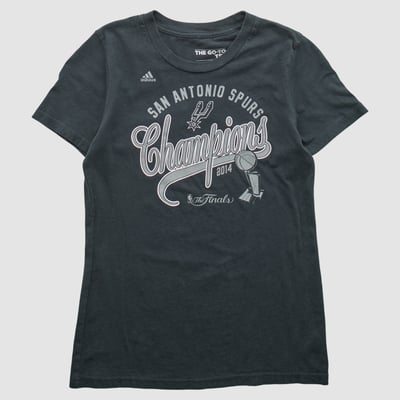 San Antonio Spurs Adidas 2014 T-shirt - Black - XS by Fanatics Real Vintage