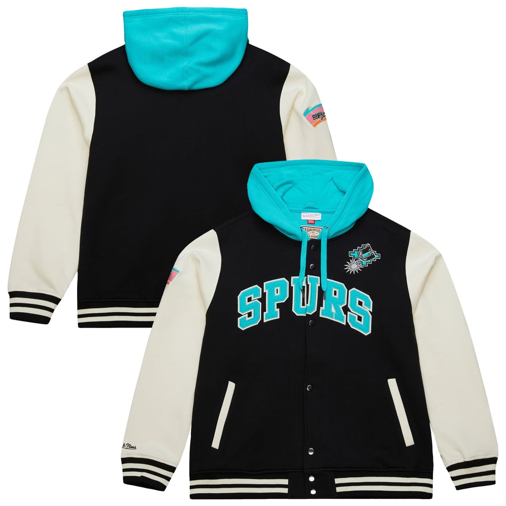 Mitchell & Ness サンアントニオ・スパーズ コートサイド フリース 