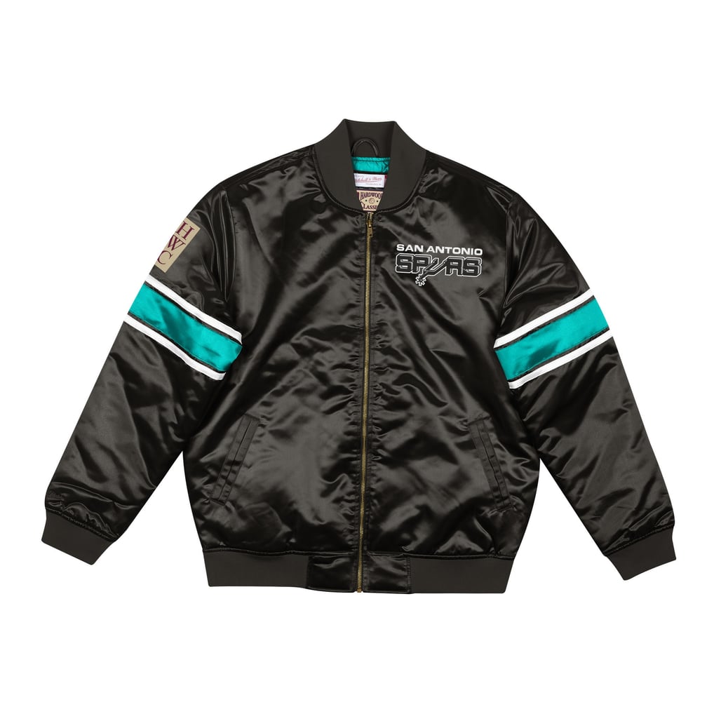 Mitchell & Ness サンアントニオ・スパーズ ヘビーウェイト サテン 