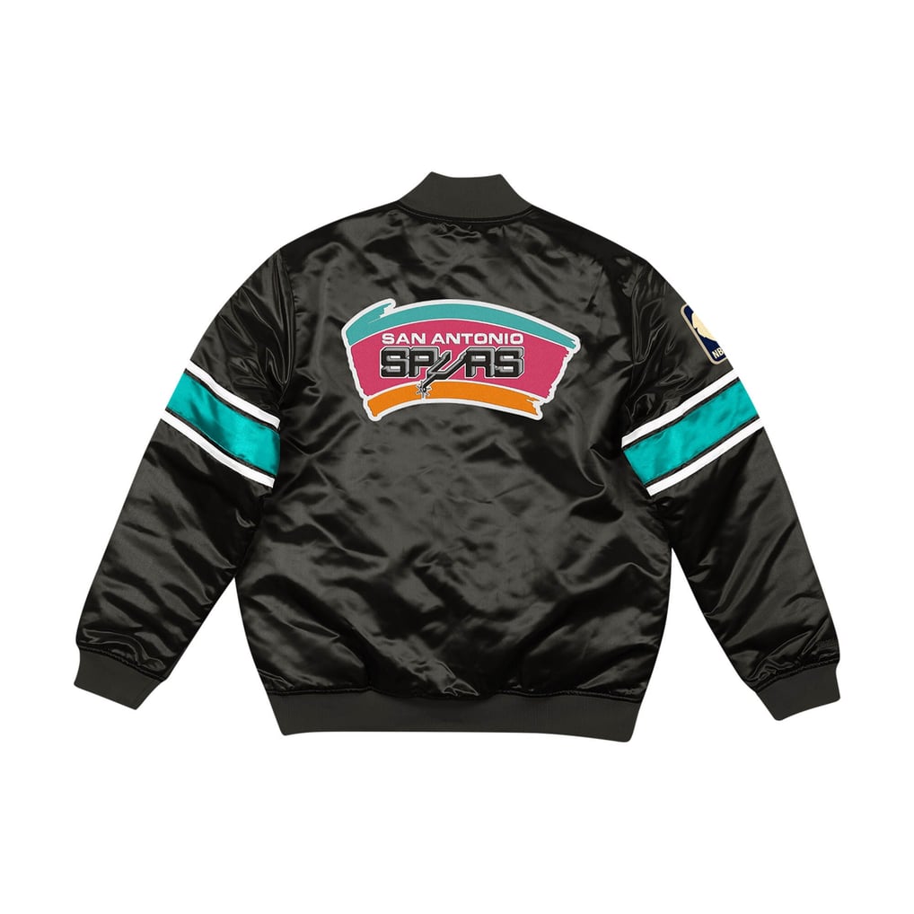 Mitchell & Ness サンアントニオ・スパーズ ヘビーウェイト サテン 