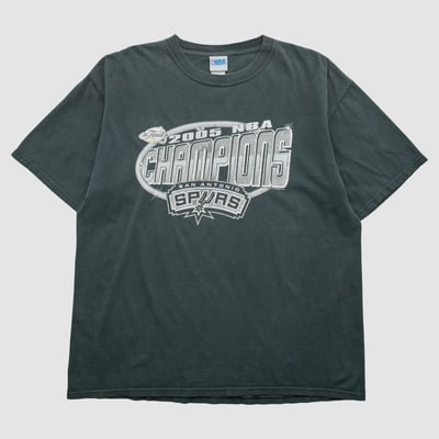 San Antonio Spurs NBA 2005 T-shirt - Black - 2XL by Fanatics Real Vintage