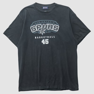 San Antonio Spurs NBA Exclusive Collection 2000s T-shirt - Black - S by Fanatics Real Vintage