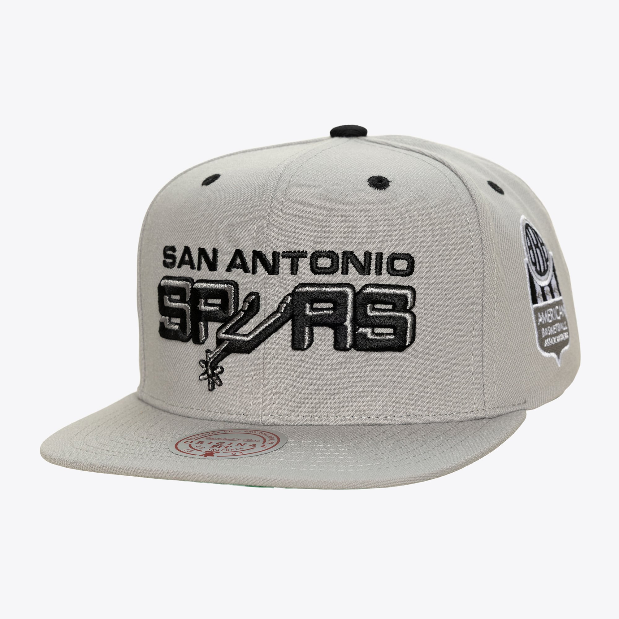 San Antonio Spurs Silver Legendary Away Snapback Hat