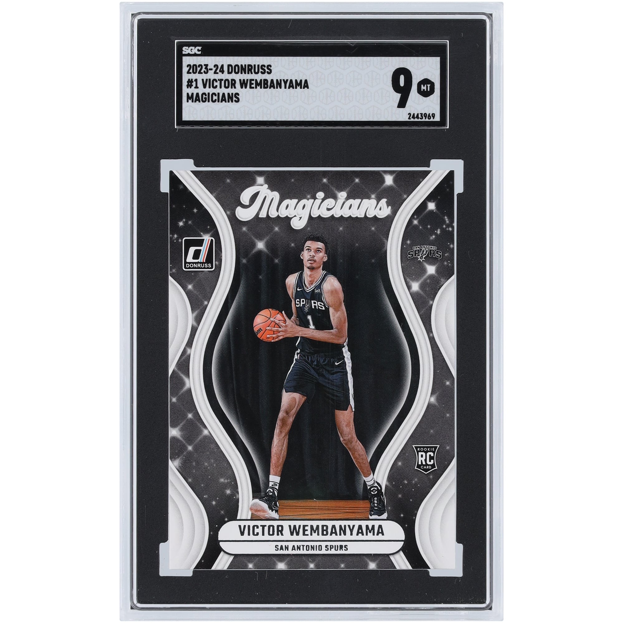 Victor Wembanyama San Antonio Spurs 2023-24 Panini Donruss 