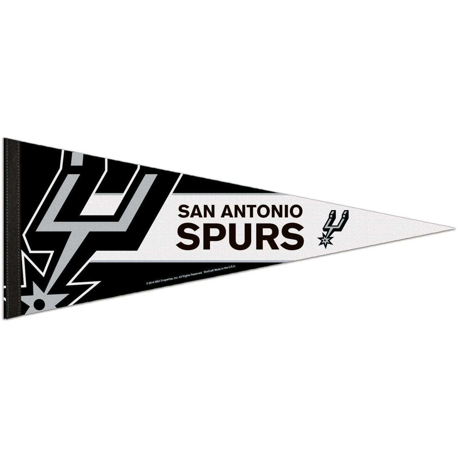 Fanion Premium WinCraft San Antonio Spurs 12" x 30"