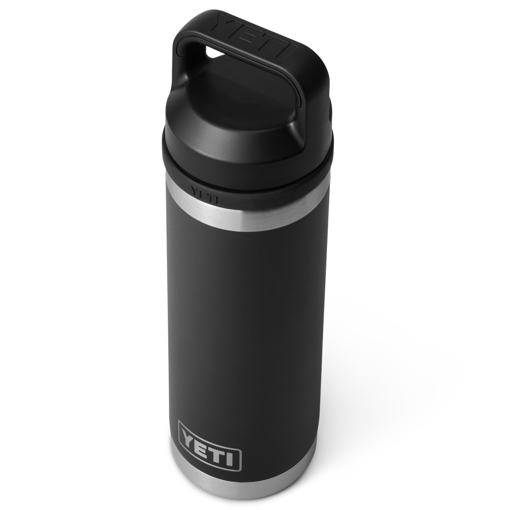 YETI Black San Antonio Spurs 18oz. Rambler Chug Water Bottle