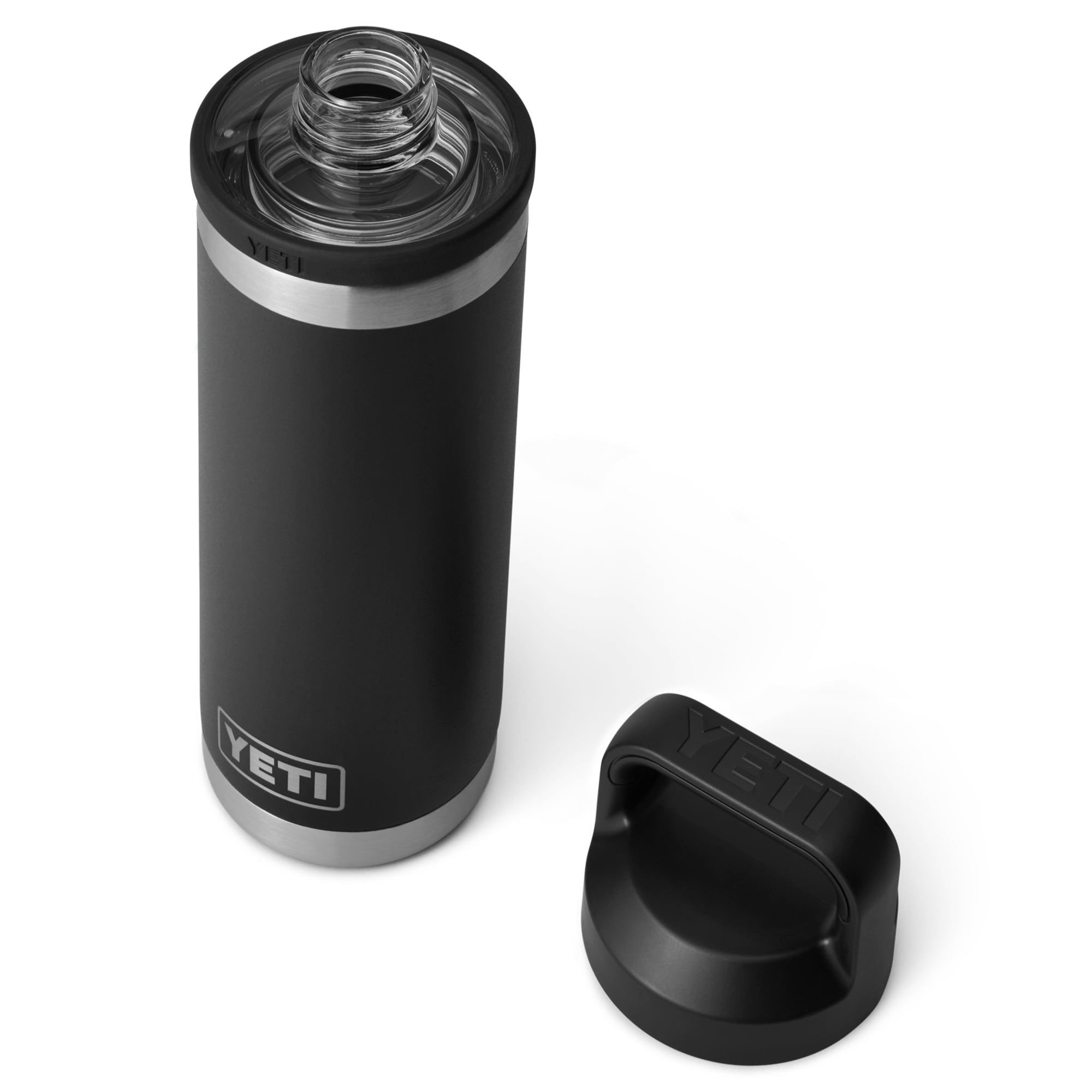 YETI Black San Antonio Spurs 18oz. Rambler Chug Water Bottle