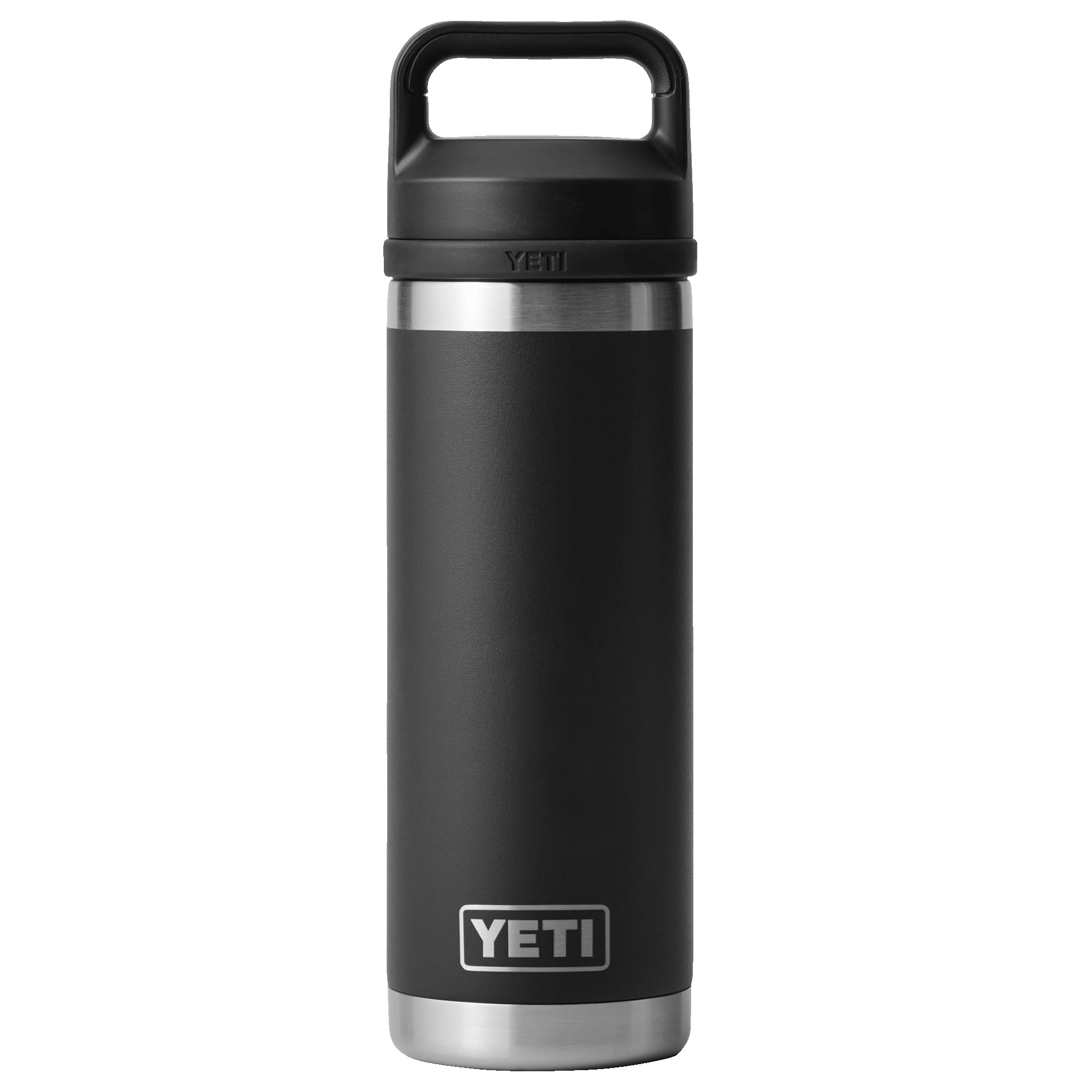 YETI Black San Antonio Spurs 18oz. Rambler Chug Water Bottle