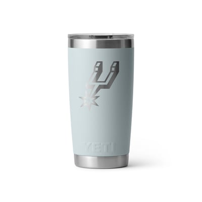 San Antonio Spurs YETI 20oz. Rambler Tumbler with MagSlider Lid