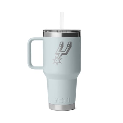 San Antonio Spurs YETI 35oz. Rambler 2.0 Straw Mug