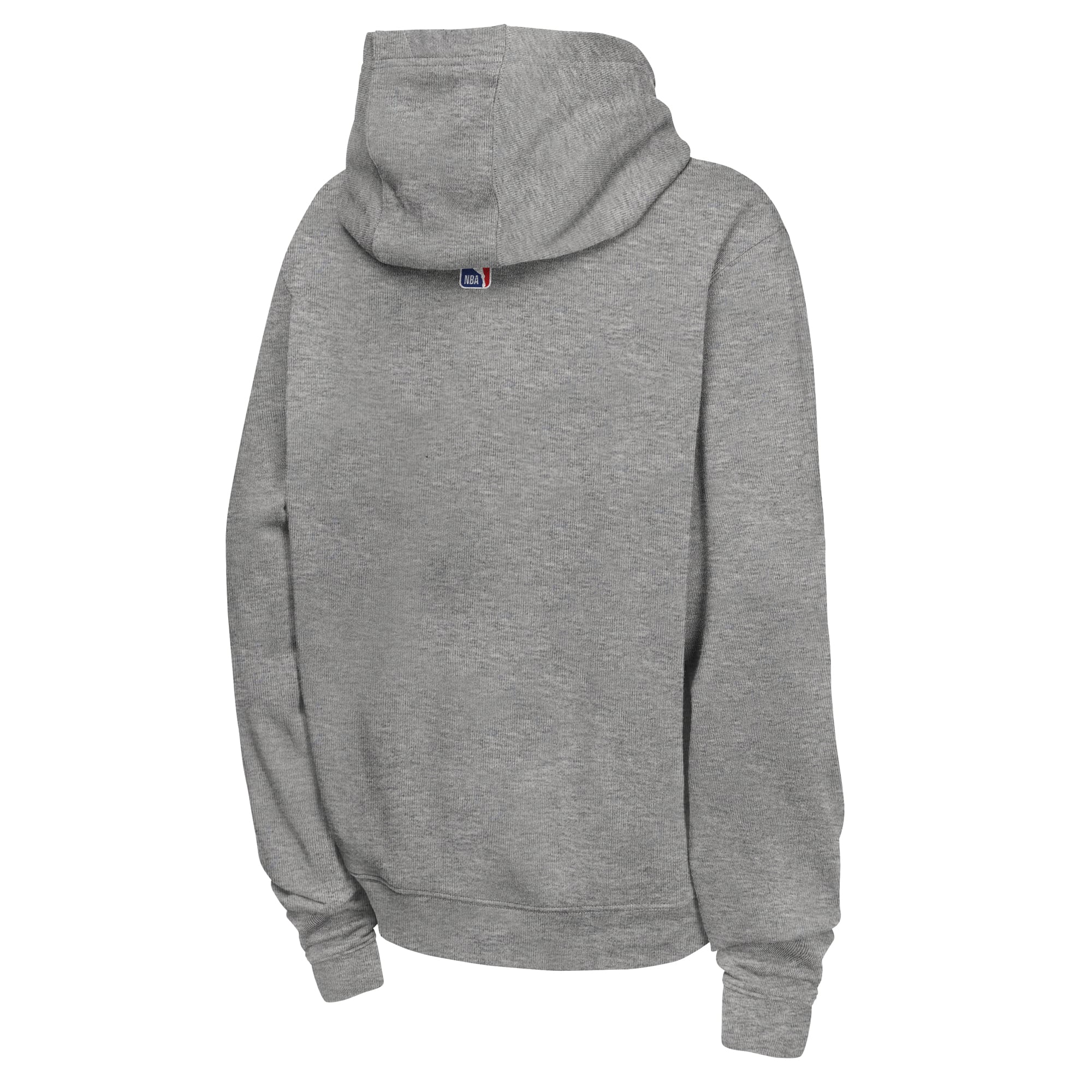 Youth Nike Heather Gray San Antonio Spurs Essential Logo Club Hoodie