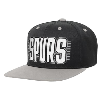 San Antonio Spurs Outerstuff Youth Snapback Hat - Black