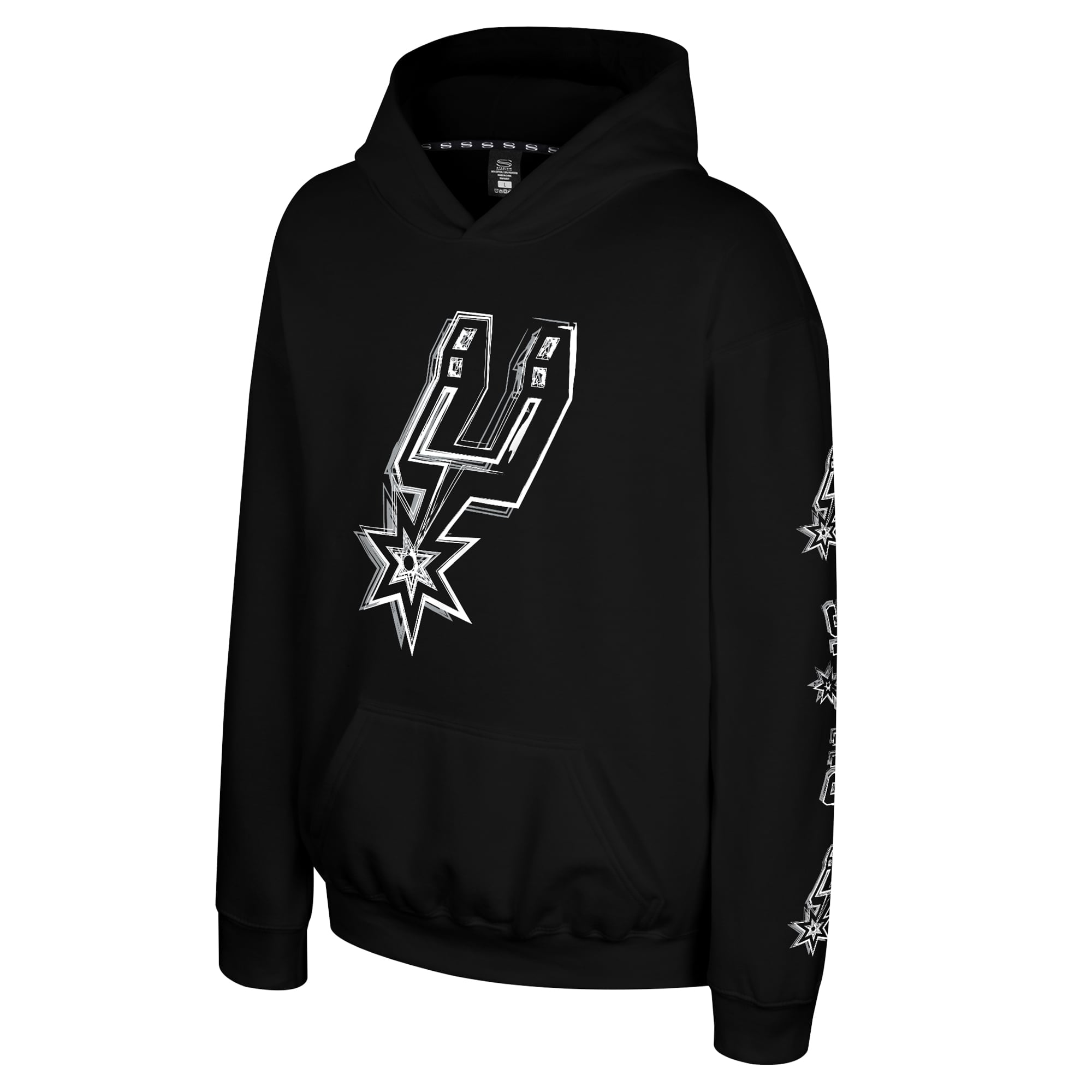 Sweat à capuche Youth Stadium Essentials noir San Antonio Spurs Legends Elementized