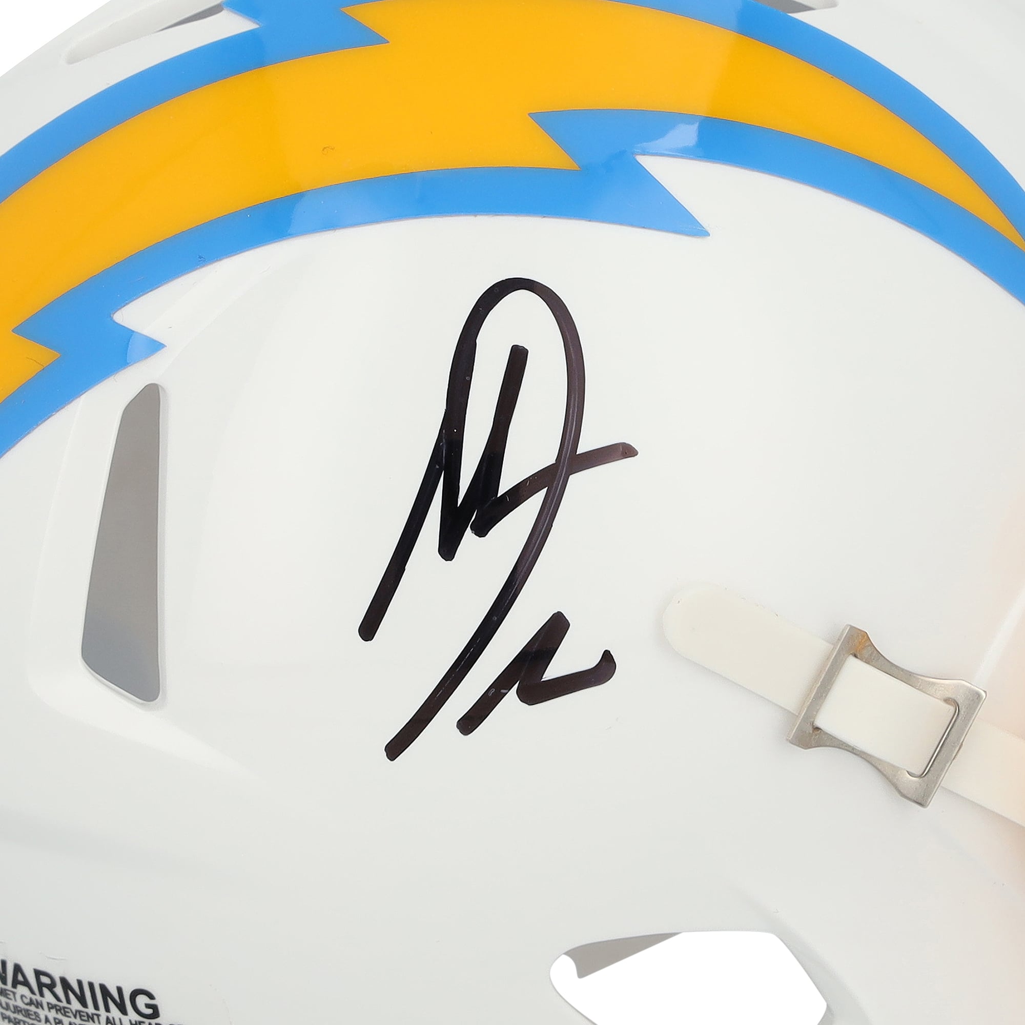 Casque Riddell Speed ​​Mini 2020 autographié par Antonio Gates (San Diego Chargers)