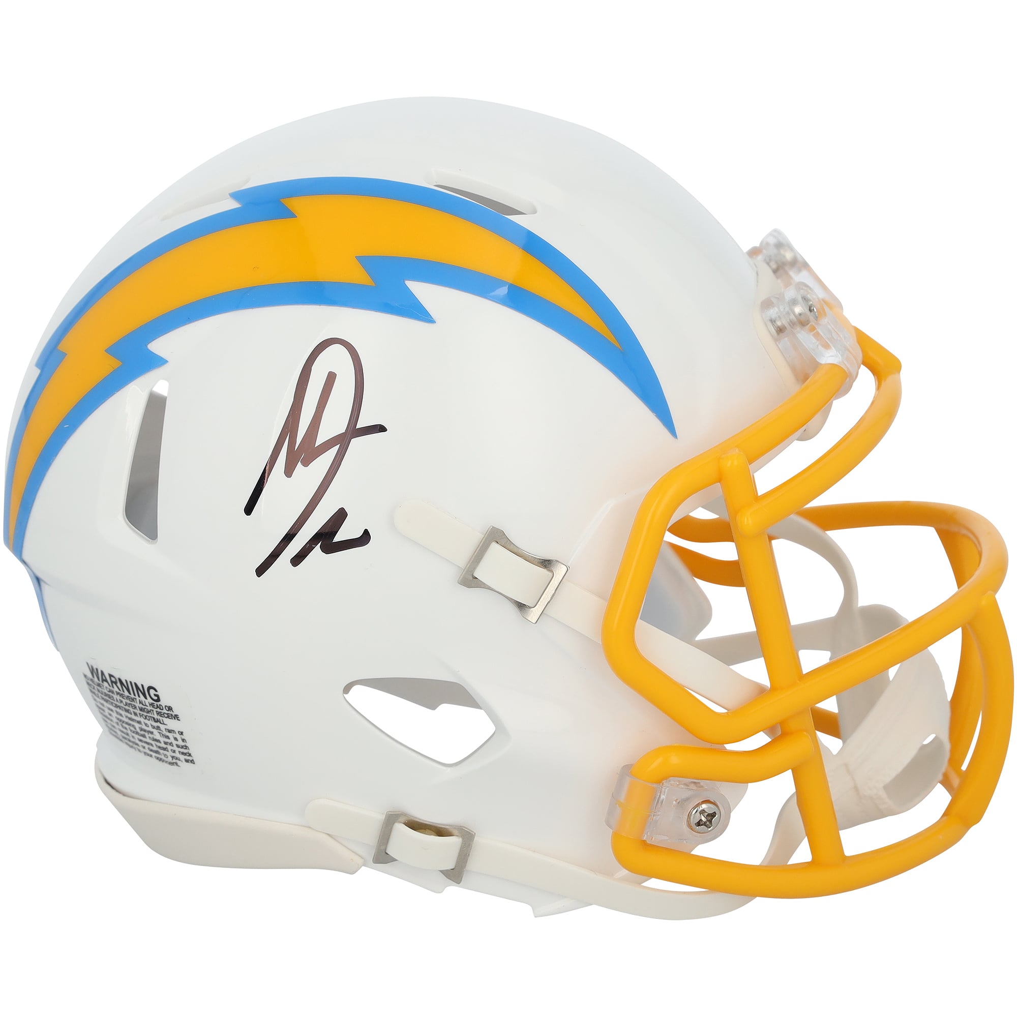 Casque Riddell Speed ​​Mini 2020 autographié par Antonio Gates (San Diego Chargers)