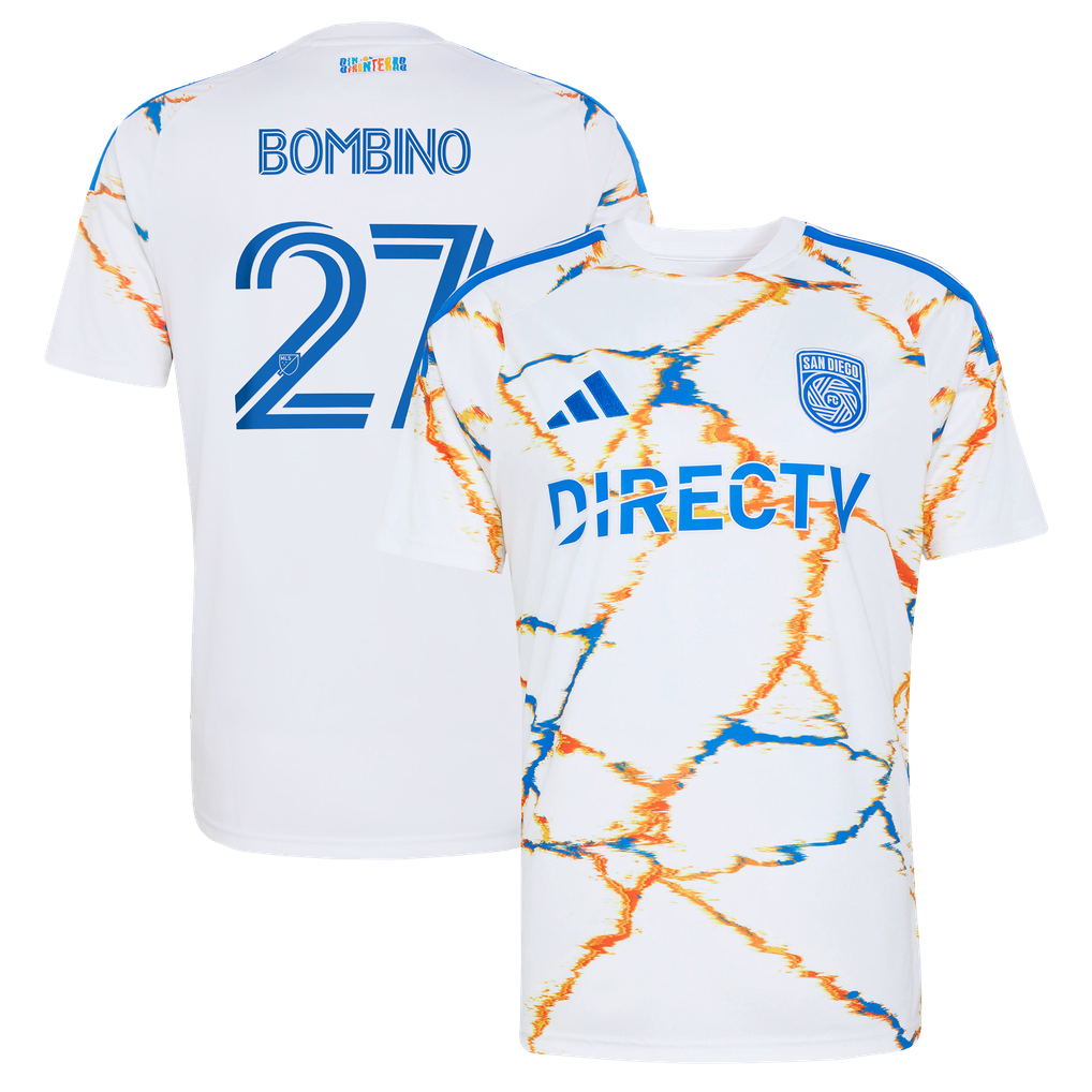 San Luca Code Luca Bombino San Diego FC adidas 2026 Unprecedented Unity Kit Replica ...