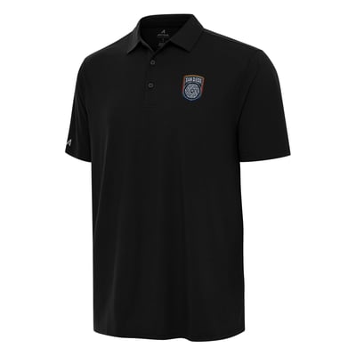 San Diego FC Antigua Era Polo - Black