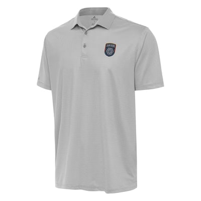 San Diego FC Antigua Rings Polo - White/Gray