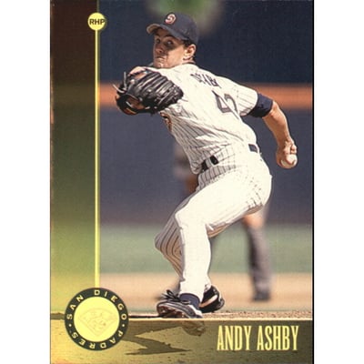 1996 Leaf Gold Press Proofs #62 Andy Ashby