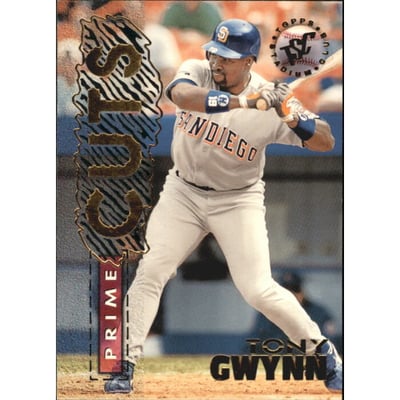 1996 Stadium Club Prime Cuts #PC4 Tony Gwynn