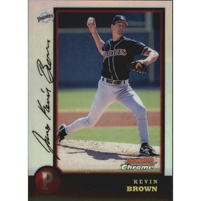 1998 Bowman Chrome Refractors #280 Kevin Brown