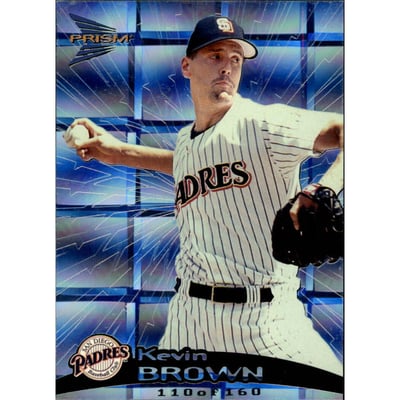 1999 Pacific Prism Holographic Mirror #122 Kevin Brown