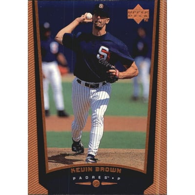 1999 Upper Deck Exclusives Level 1 #190 Kevin Brown