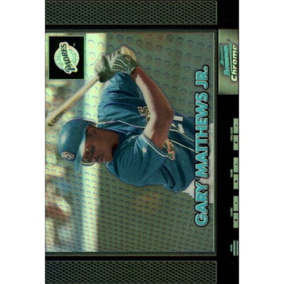 2000 Bowman Chrome Retro/Future Refractors #262 Gary Matthews Jr.