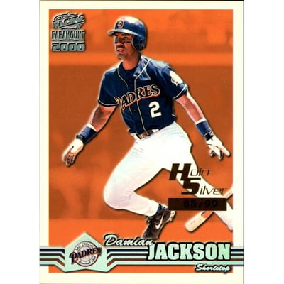 2000 Paramount Holographic Silver #205 Damian Jackson