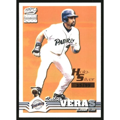 2000 Paramount Holographic Silver #208 Quilvio Veras