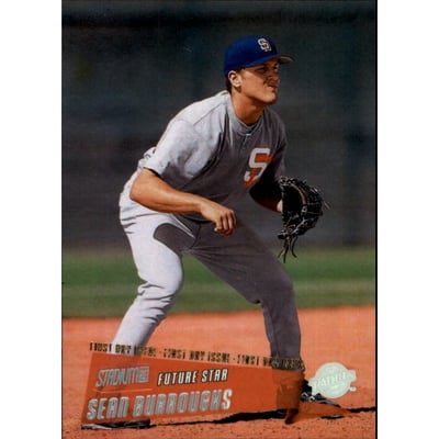 2000 Stadium Club First Day Issue #217 Sean Burroughs