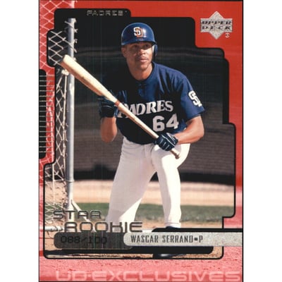 2000 Upper Deck Exclusives Silver #291 Wascar Serrano SR