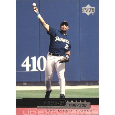 2000 Upper Deck Exclusives Silver #479 Ruben Rivera