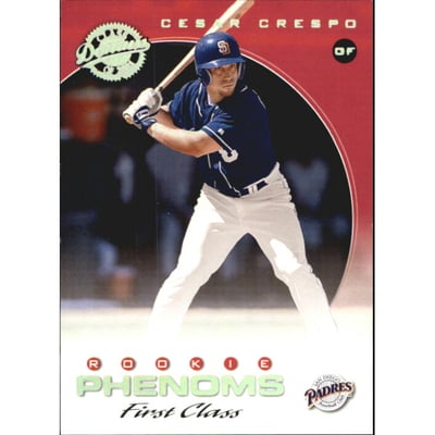 2001 Donruss Class of 2001 First Class #226 Cesar Crespo PH