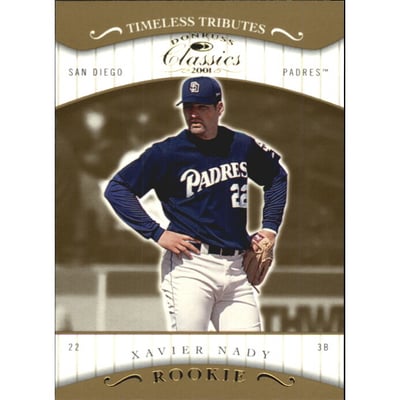 2001 Donruss Classics Timeless Tributes #129 Xavier Nady