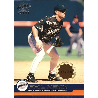 2001 Pacific Premiere Date #372 Phil Nevin