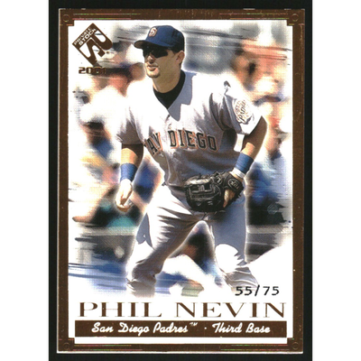 2001 Private Stock Gold Portraits #104 Phil Nevin