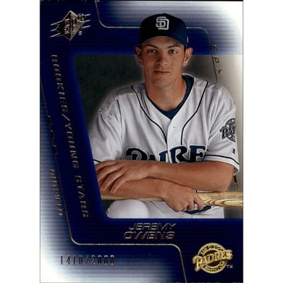 2001 SPx #118 Jeremy Owens YS RC