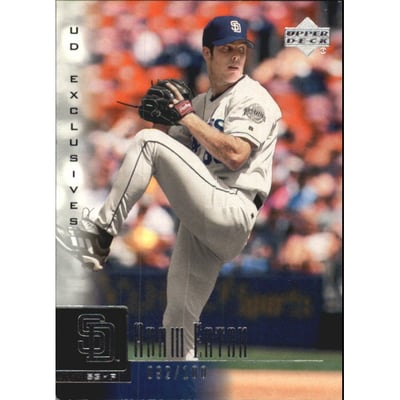 2001 Upper Deck Exclusives Silver #227 Adam Eaton