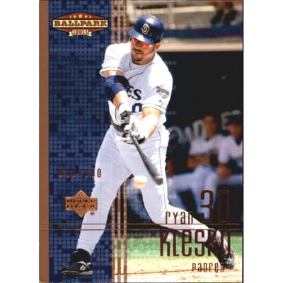 2002 Upper Deck Ballpark Idols Bronze #168 Ryan Klesko