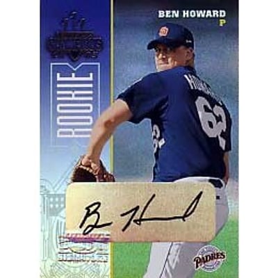 2003 Donruss Champions Autographs #213 Ben Howard/500