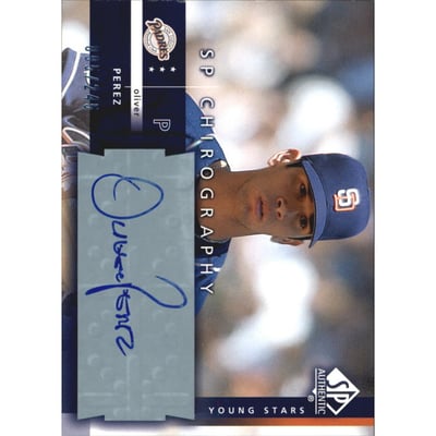 2003 SP Authentic Chirography Young Stars #OP Oliver Perez/245