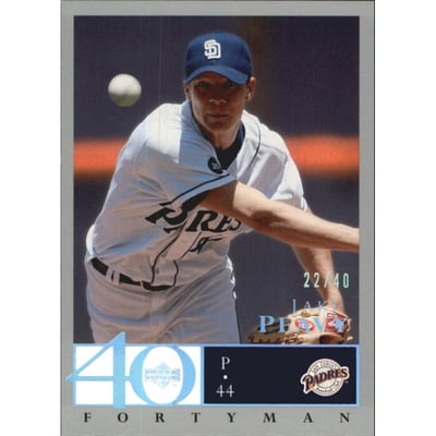 2003 Upper Deck 40-Man Rainbow #655 Jake Peavy