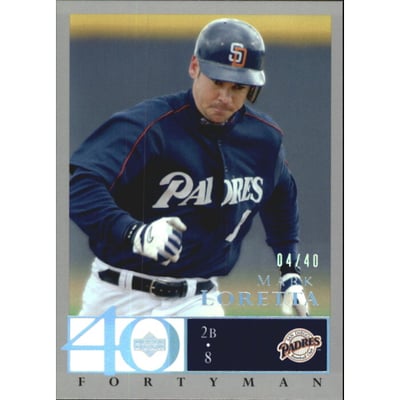 2003 Upper Deck 40-Man Rainbow #657 Mark Loretta