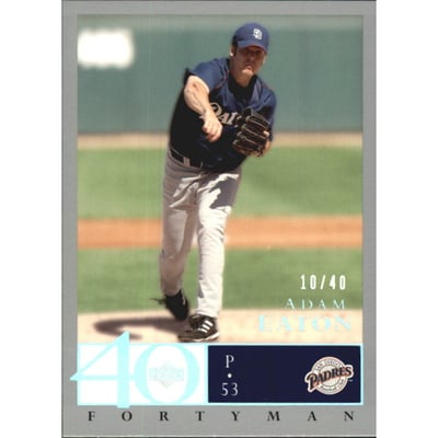 2003 Upper Deck 40-Man Rainbow #659 Adam Eaton