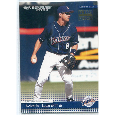 2004 Donruss Press Proofs Gold #351 Mark Loretta